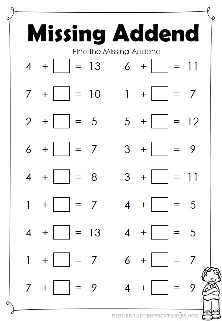 free-worksheets-for-finding-missing-addends-using-multiple-strategies-four-spring-worksheets