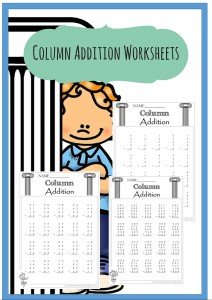 Column Addition Worksheets